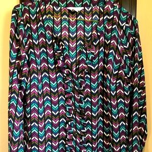 Candies size Medium button down dress shirt